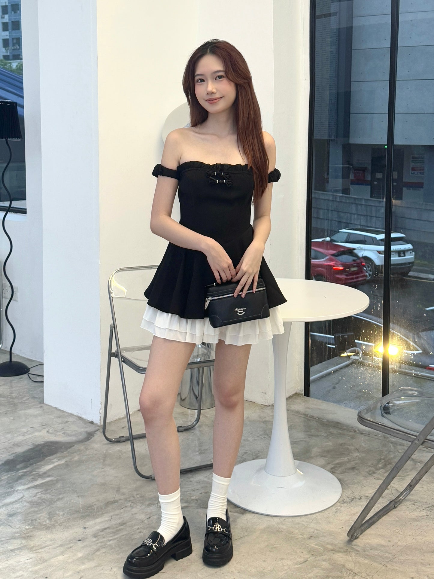 Libvy Cake Dress (Black)